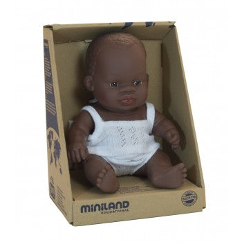 Baby Doll African Girl 21 cm